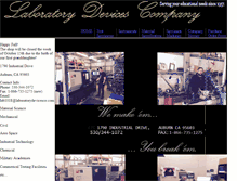 Tablet Screenshot of laboratorydevicesco.com